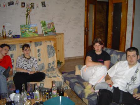soirée chez claire et fréd